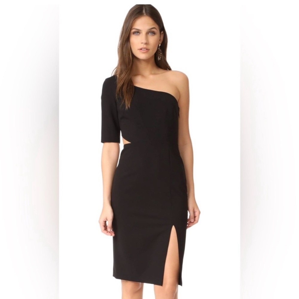 Jill Stuart Black Cutout Dress